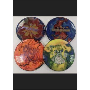 New Trilogy (Dynamic, Westside, Latitude) Set Of 4 Dyed Disc Golf Mystery Discs